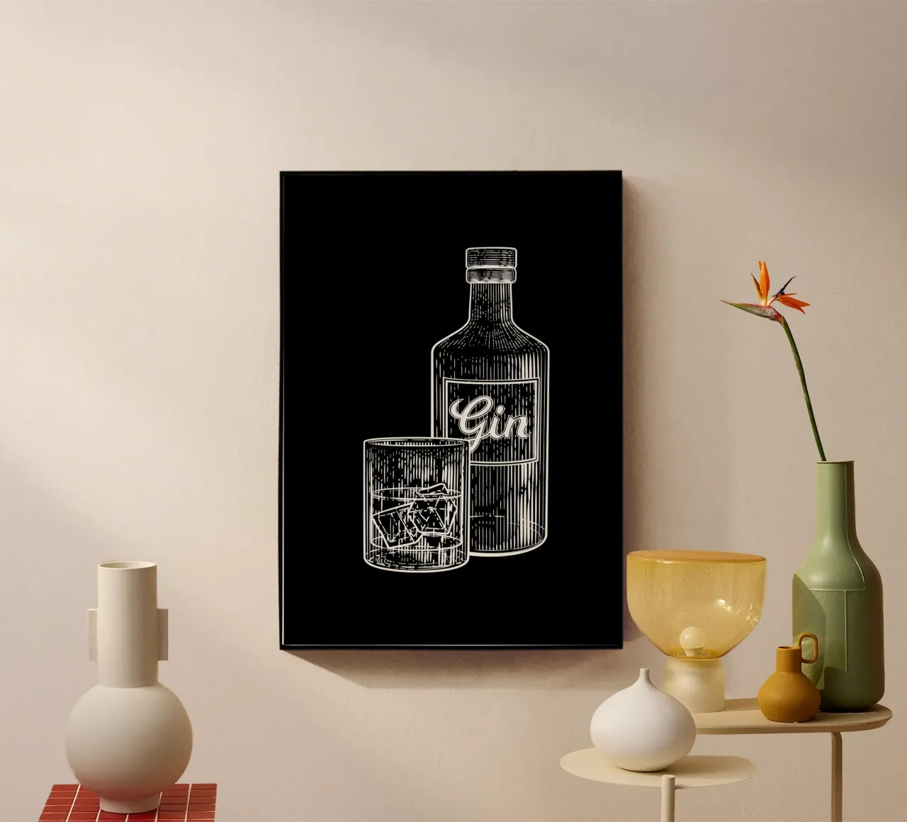 GIN plexiglas de BAWA