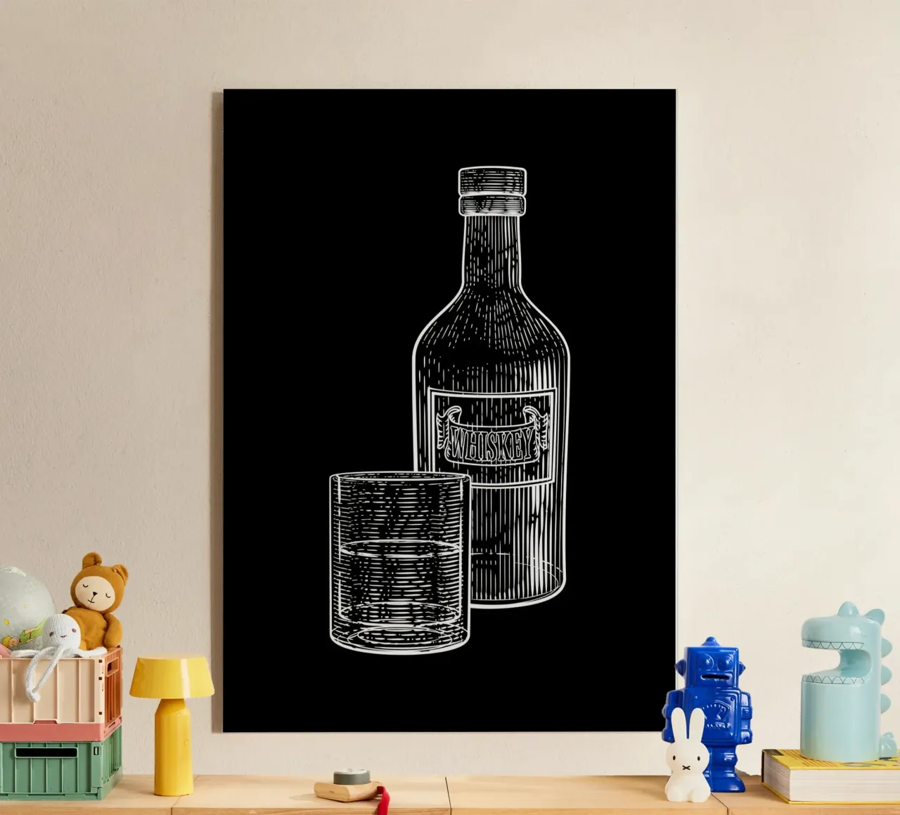 WHISKEY plexiglass da BAWA