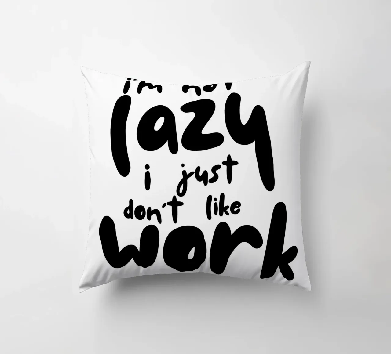 I‘M NOT LAZY cuscino da BAWA