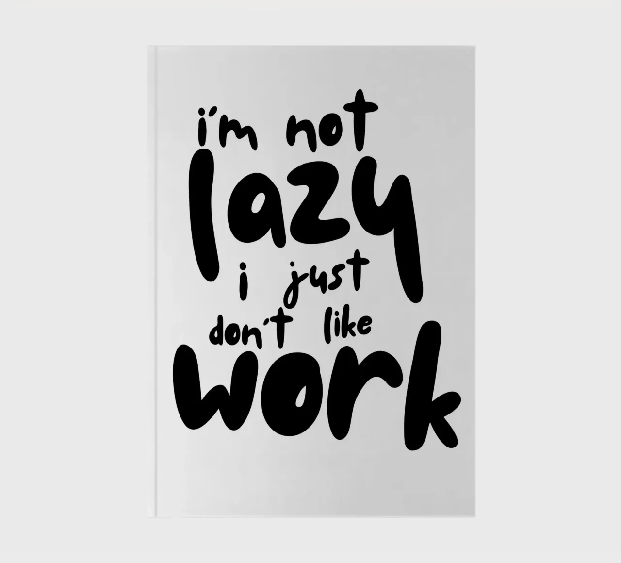 I‘M NOT LAZY diario da BAWA