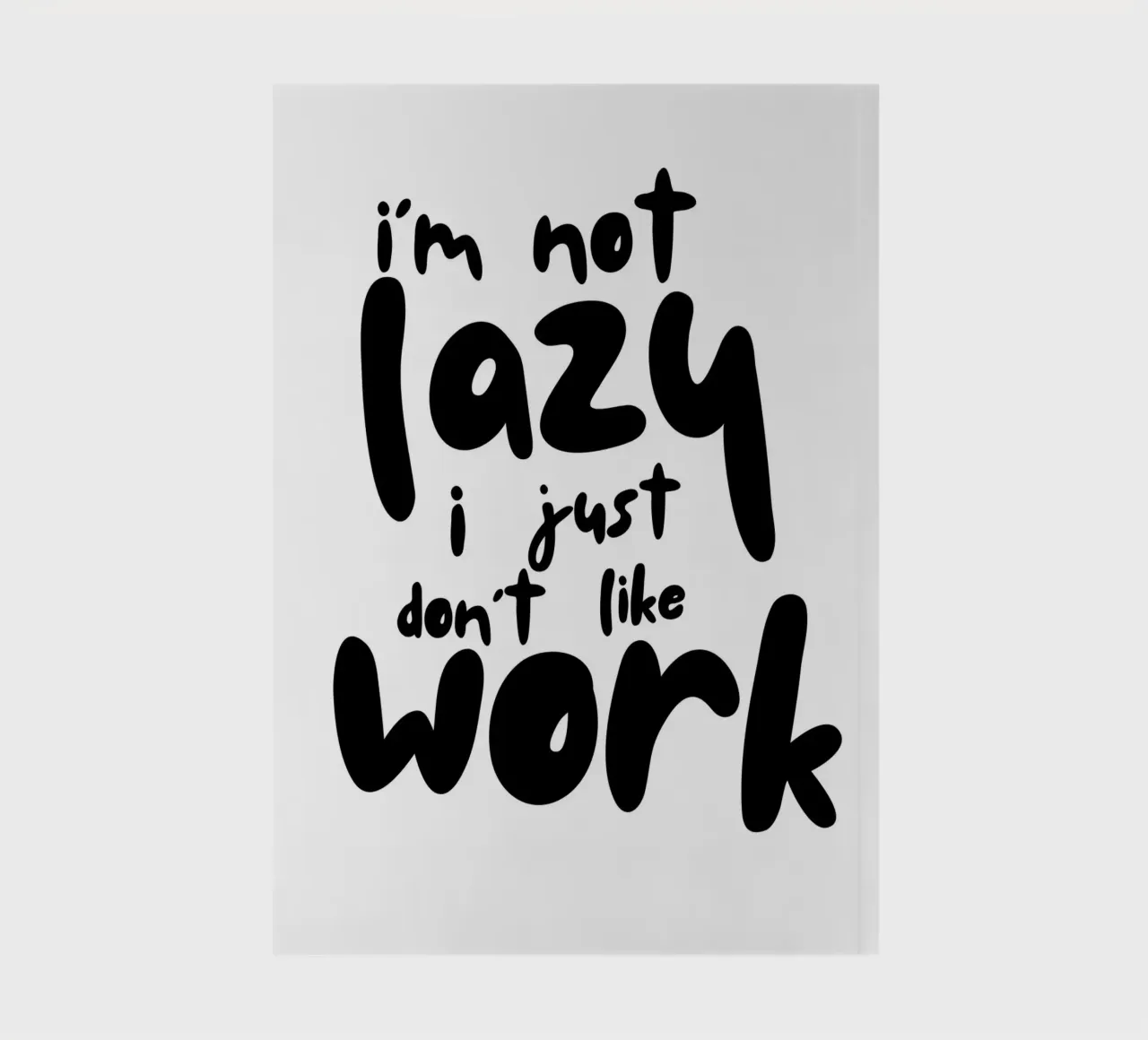 I‘M NOT LAZY diario da BAWA
