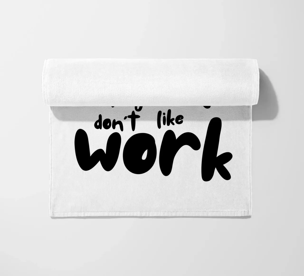 I‘M NOT LAZY Strandtuch von BAWA