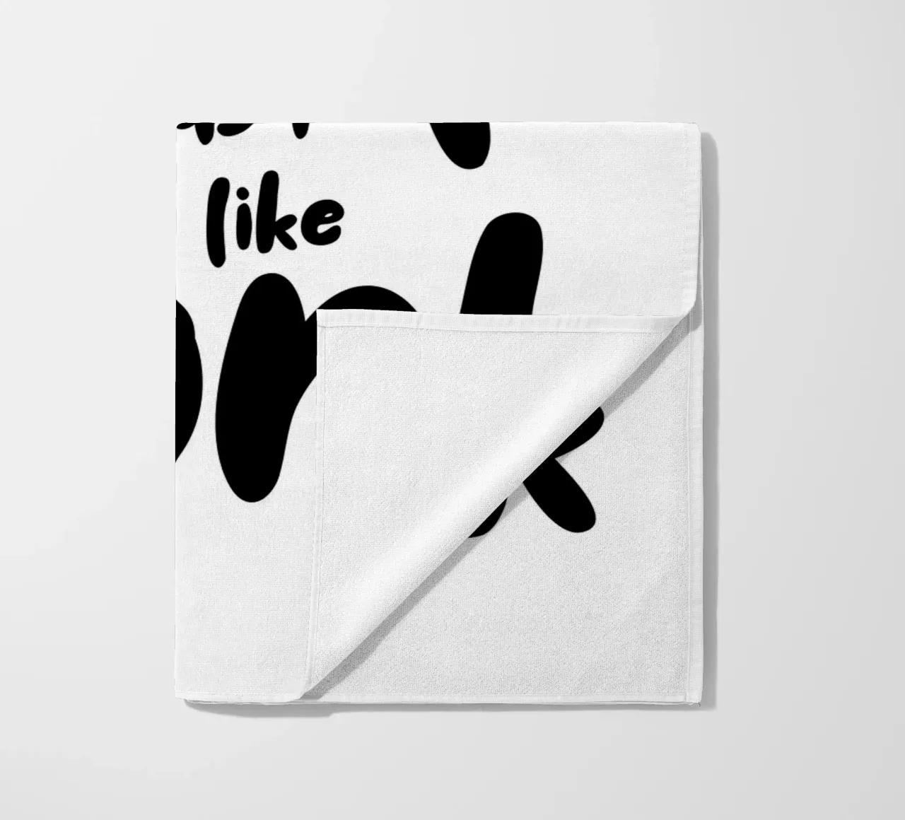 I‘M NOT LAZY Strandtuch von BAWA