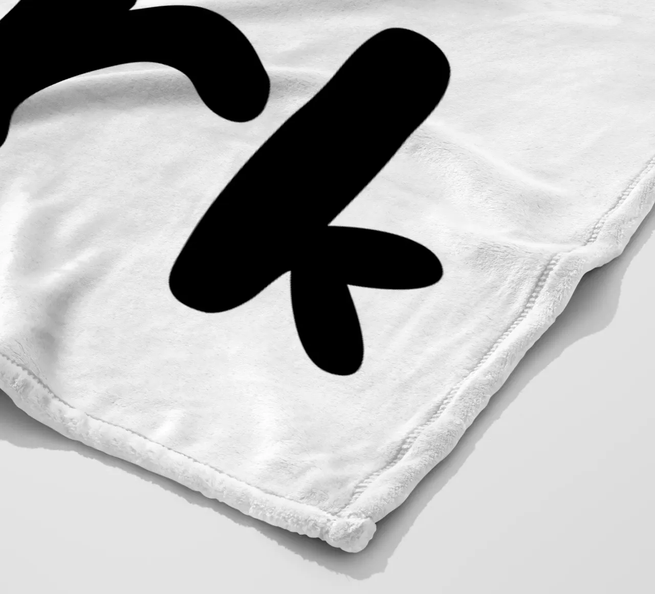 I‘M NOT LAZY coperta in pile da BAWA