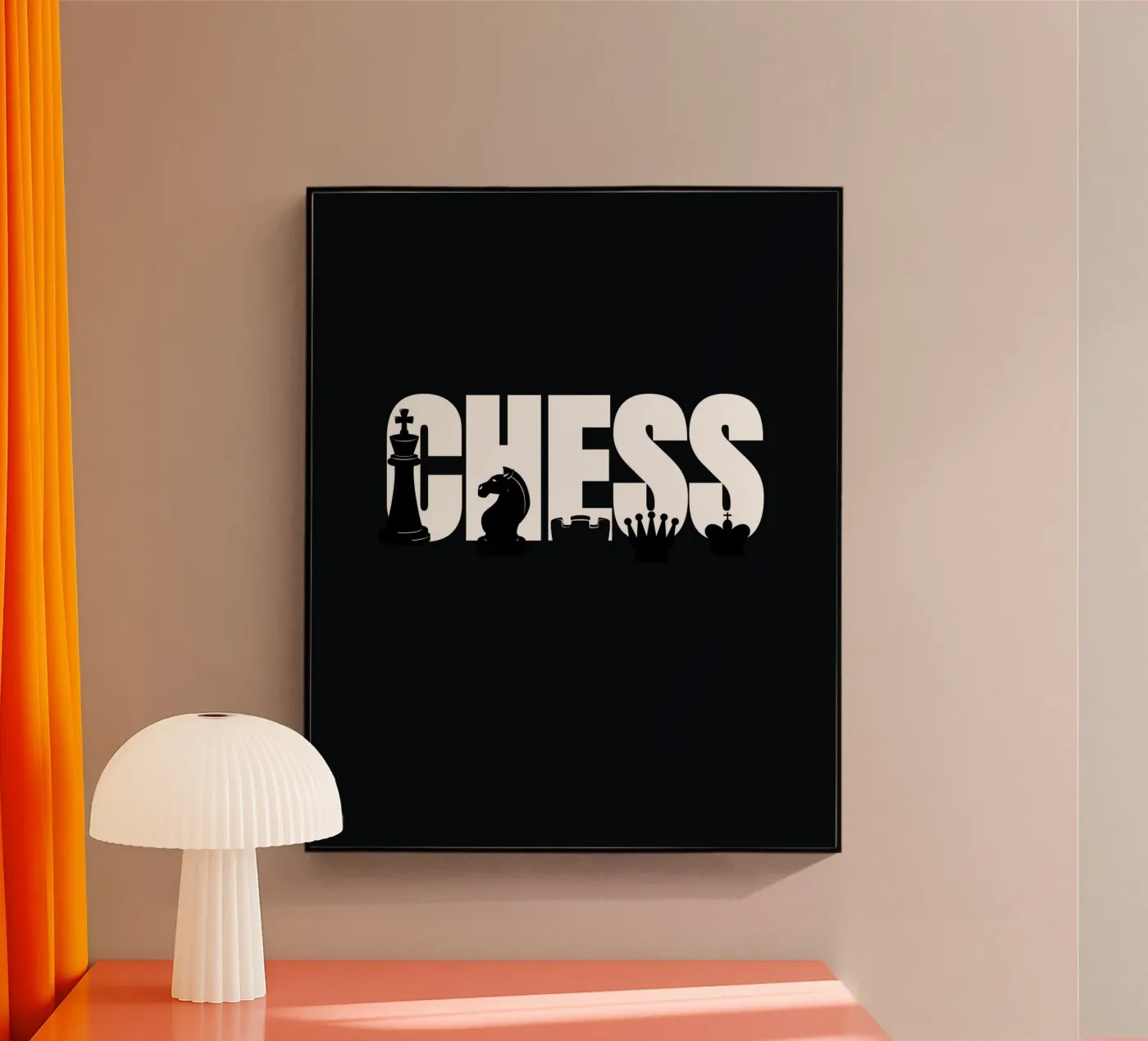 CHESS plexiglas de BAWA