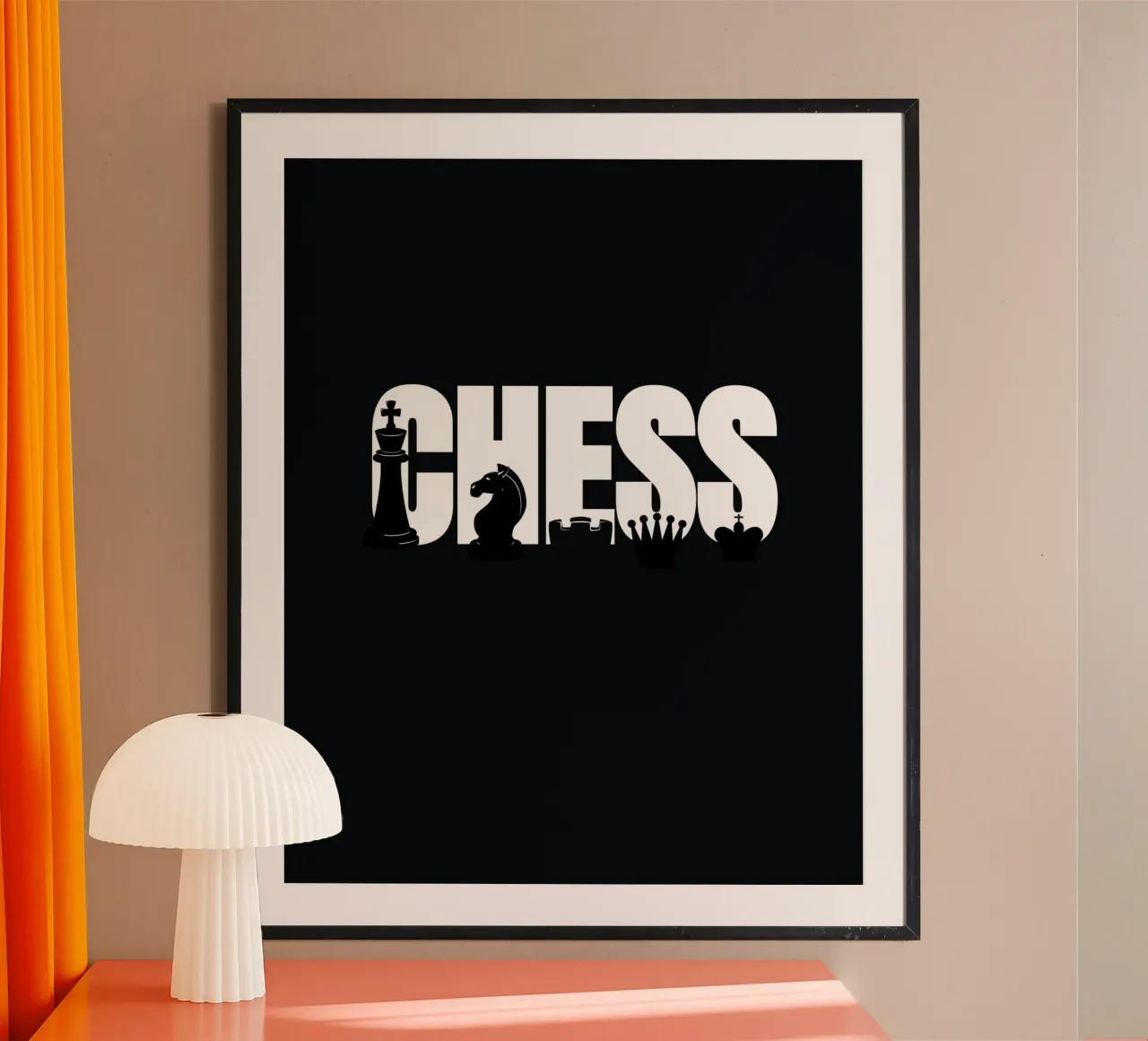 CHESS poster van BAWA