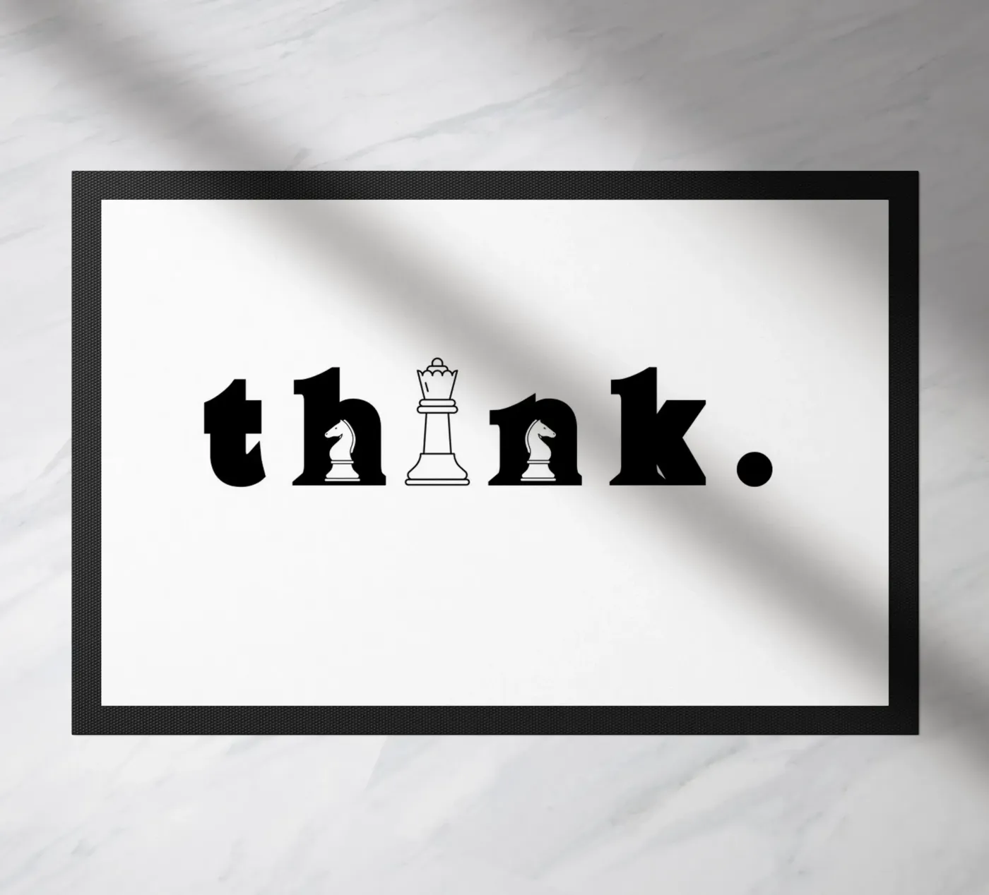 THINK doormat by BAWA
