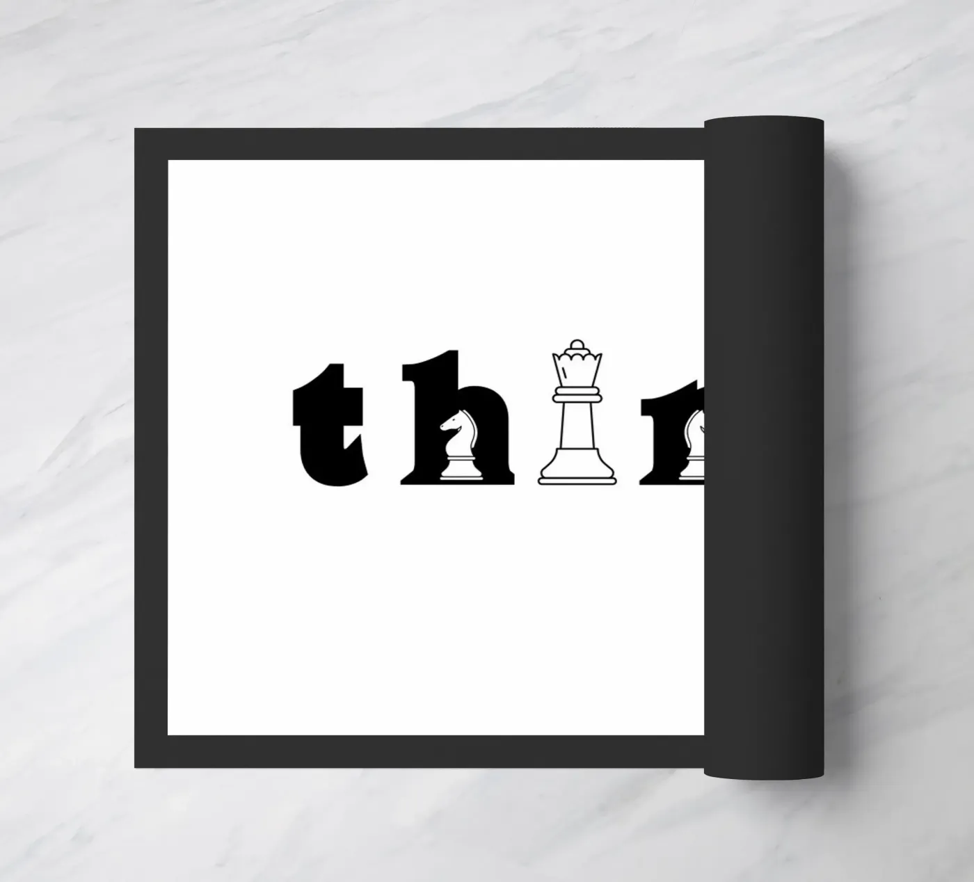 THINK doormat by BAWA