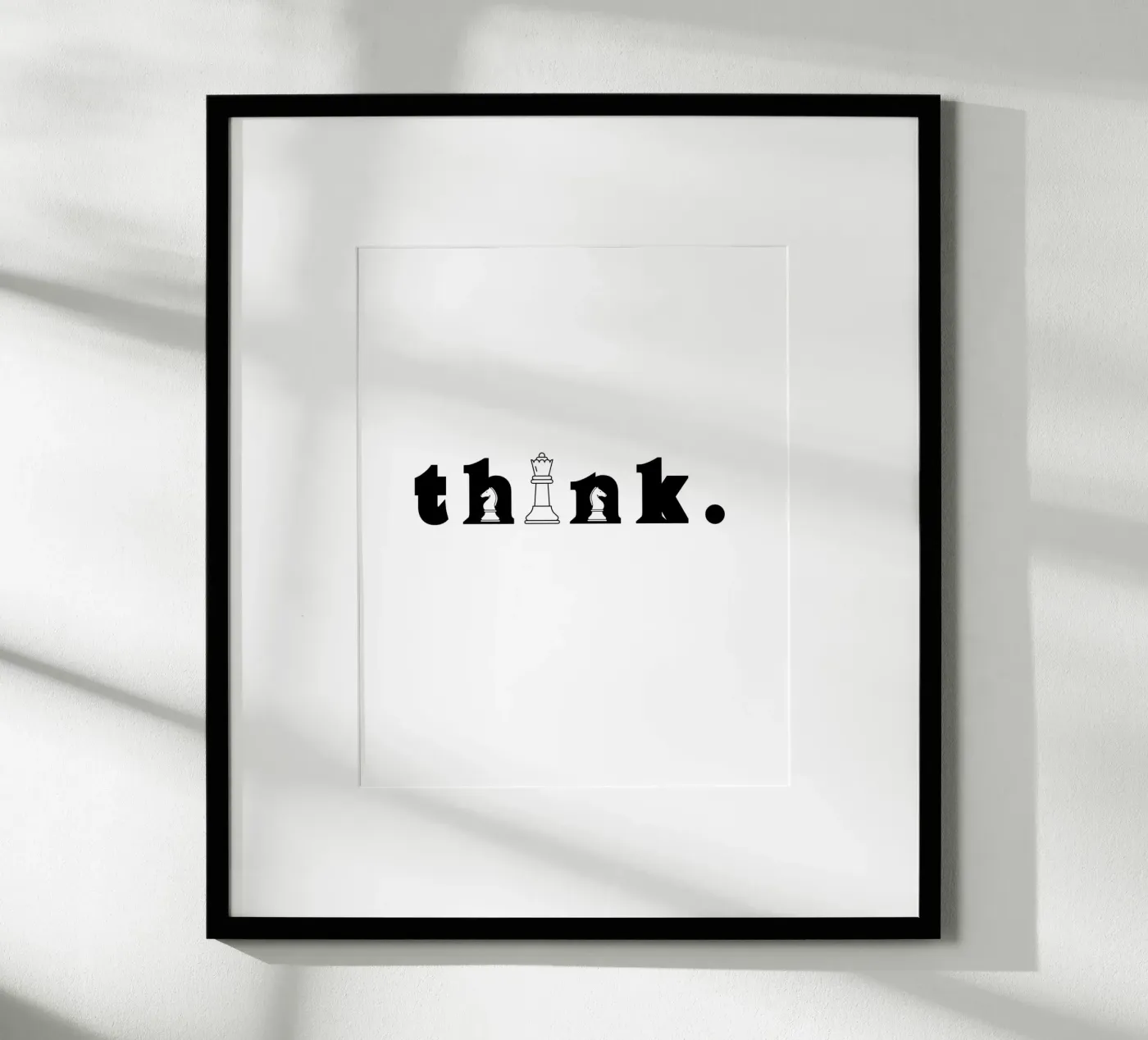 THINK poster van BAWA