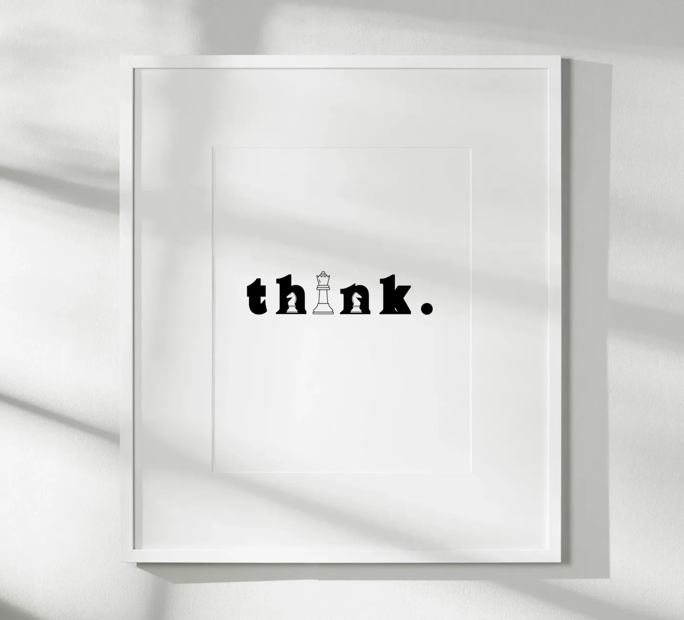 THINK poster van BAWA