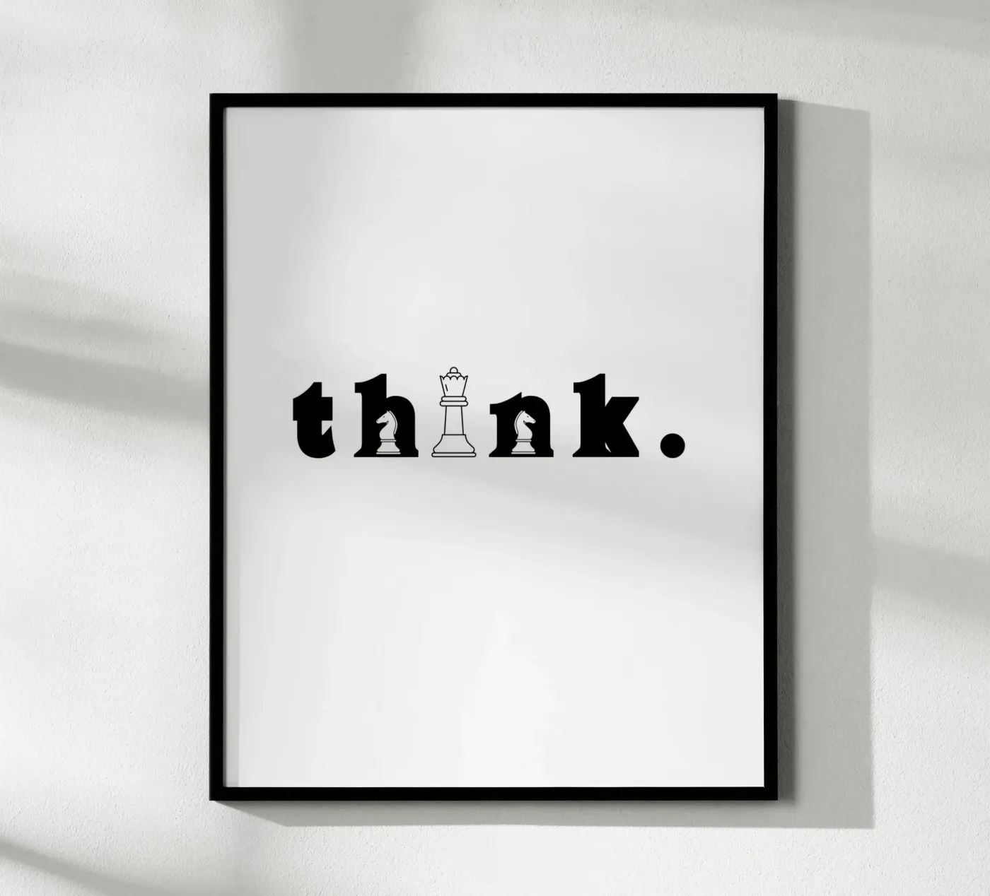 THINK poster van BAWA