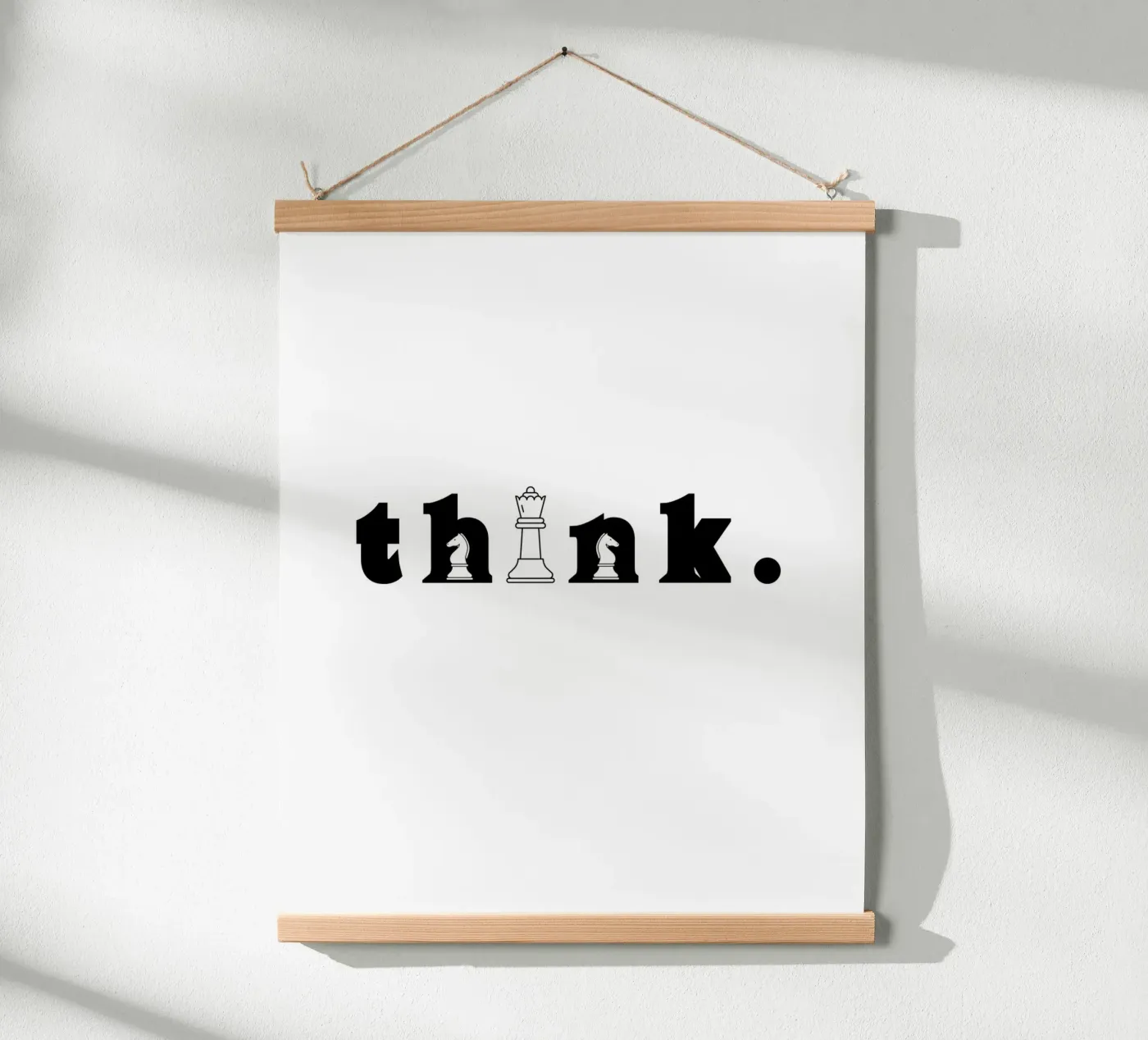 THINK poster van BAWA