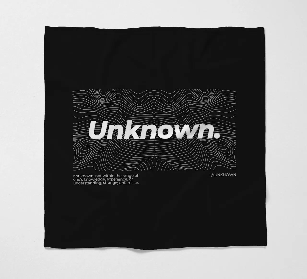 UNKNOWN fleecedeken van BAWA