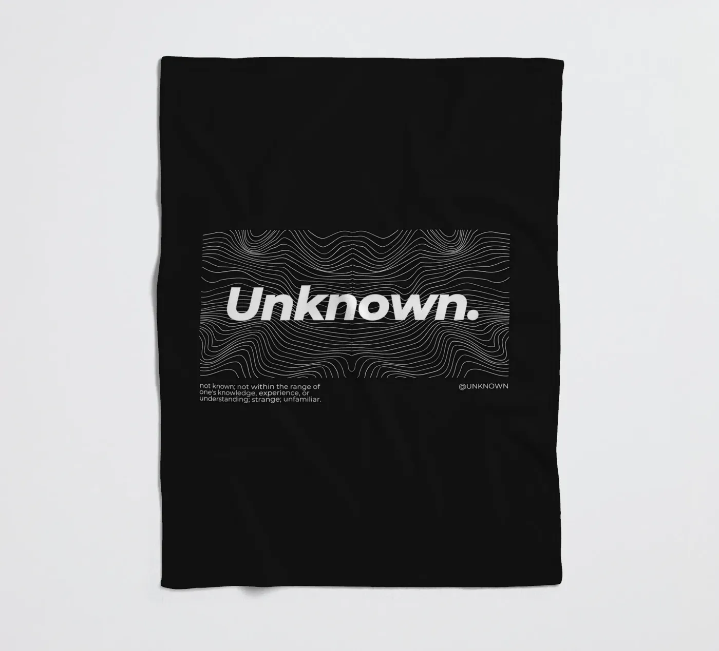 UNKNOWN fleece blanket by BAWA