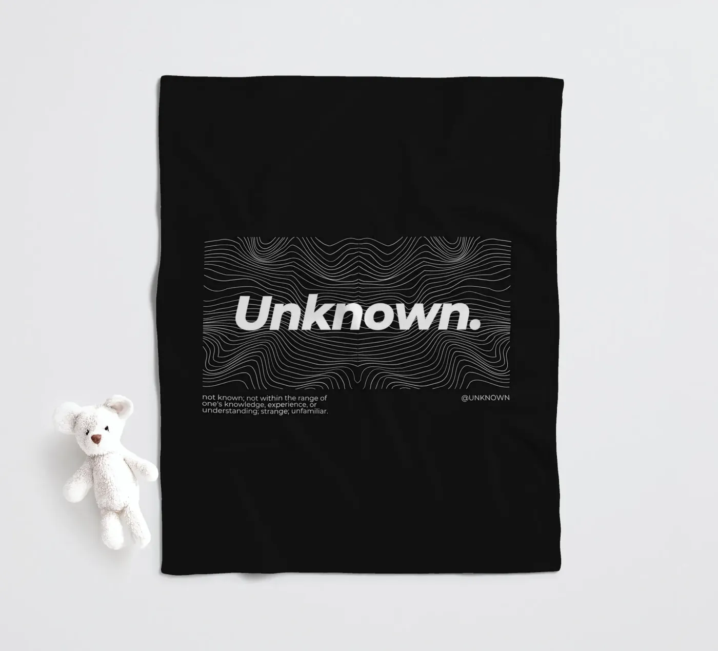 UNKNOWN fleece blanket by BAWA