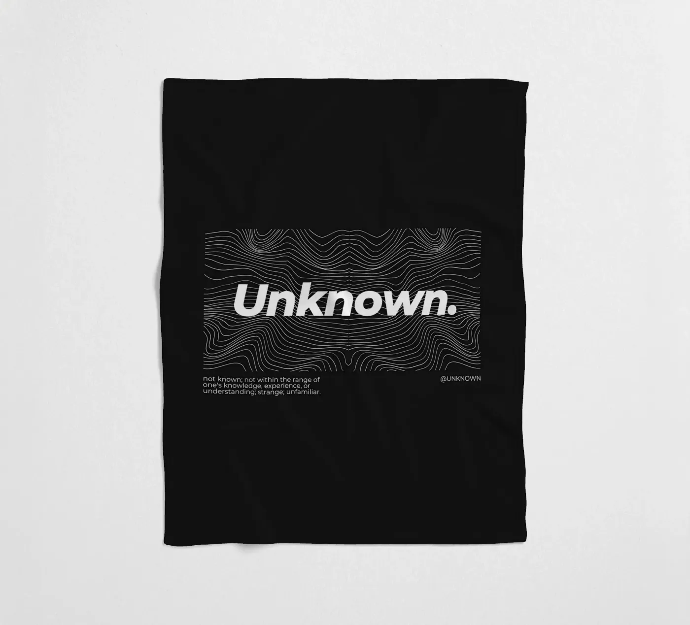 UNKNOWN fleece blanket by BAWA