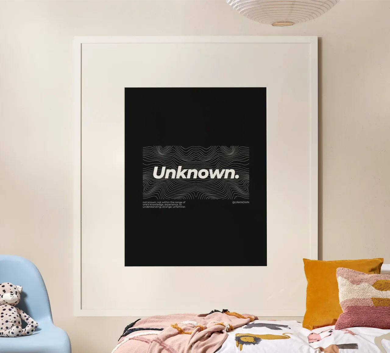 UNKNOWN poster by BAWA