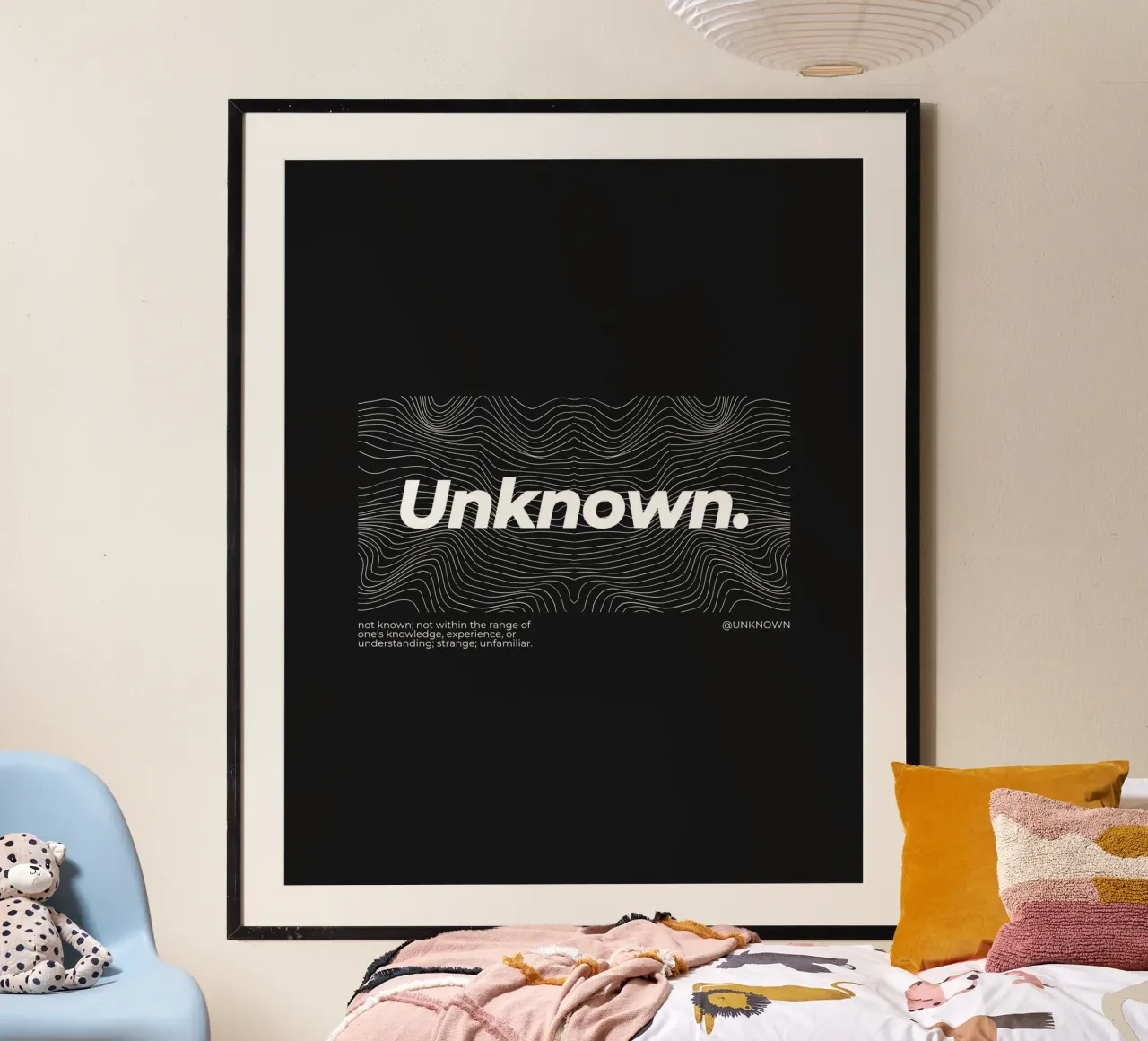 UNKNOWN poster by BAWA