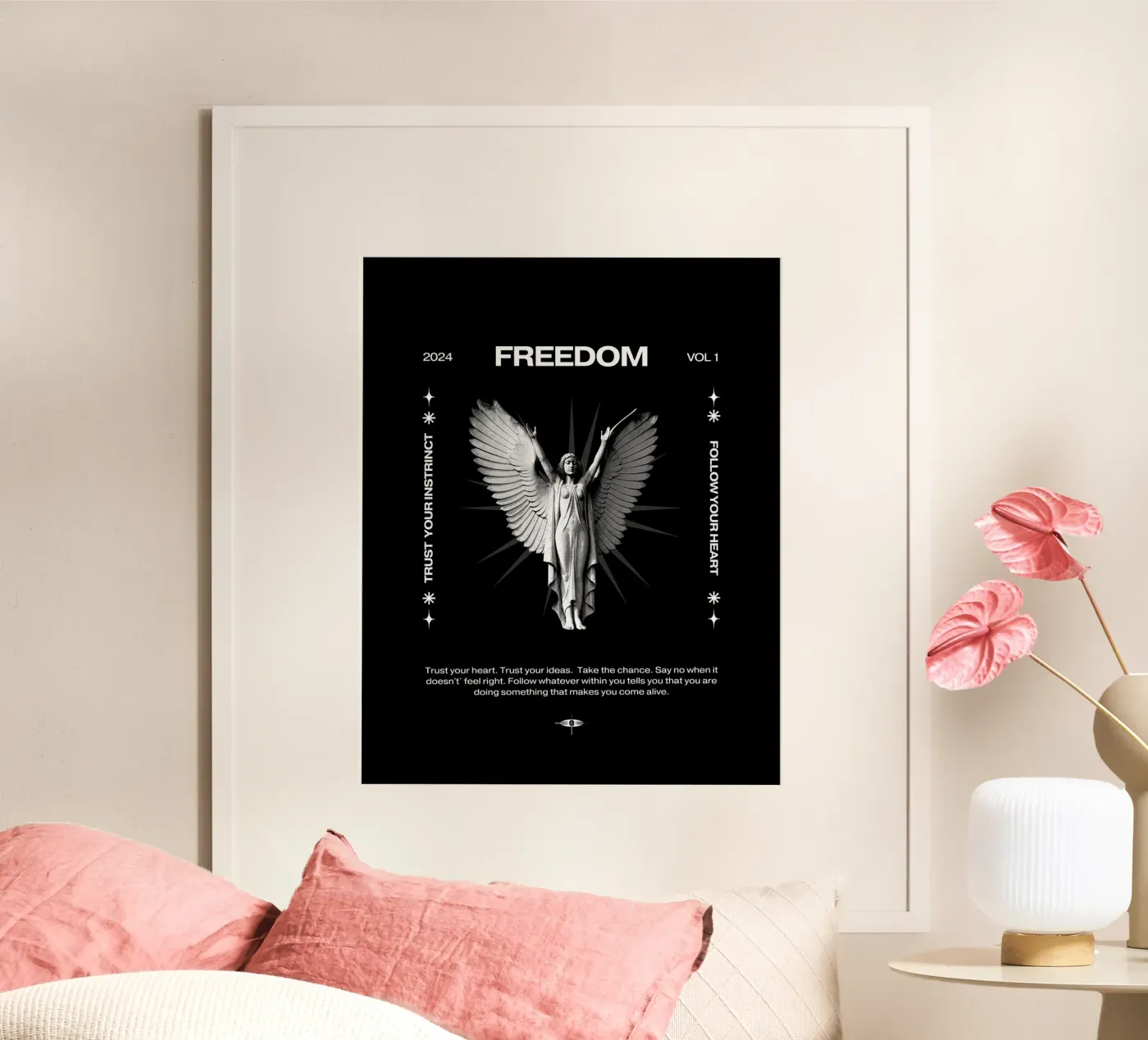 FREEDOM Poster von BAWA