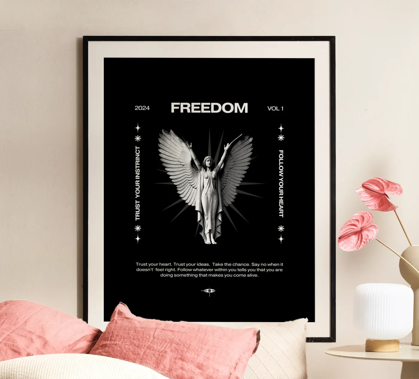 FREEDOM Poster von BAWA