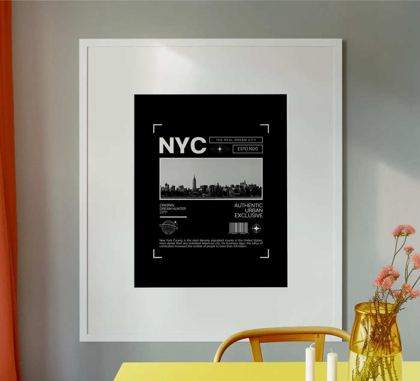 NYC poster de BAWA
