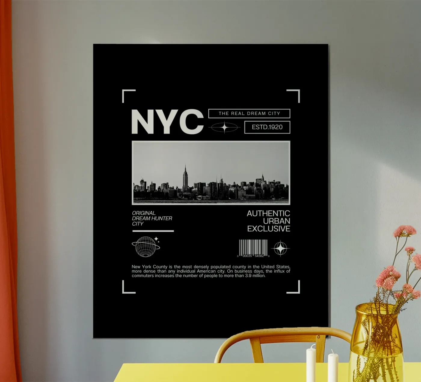 NYC poster de BAWA