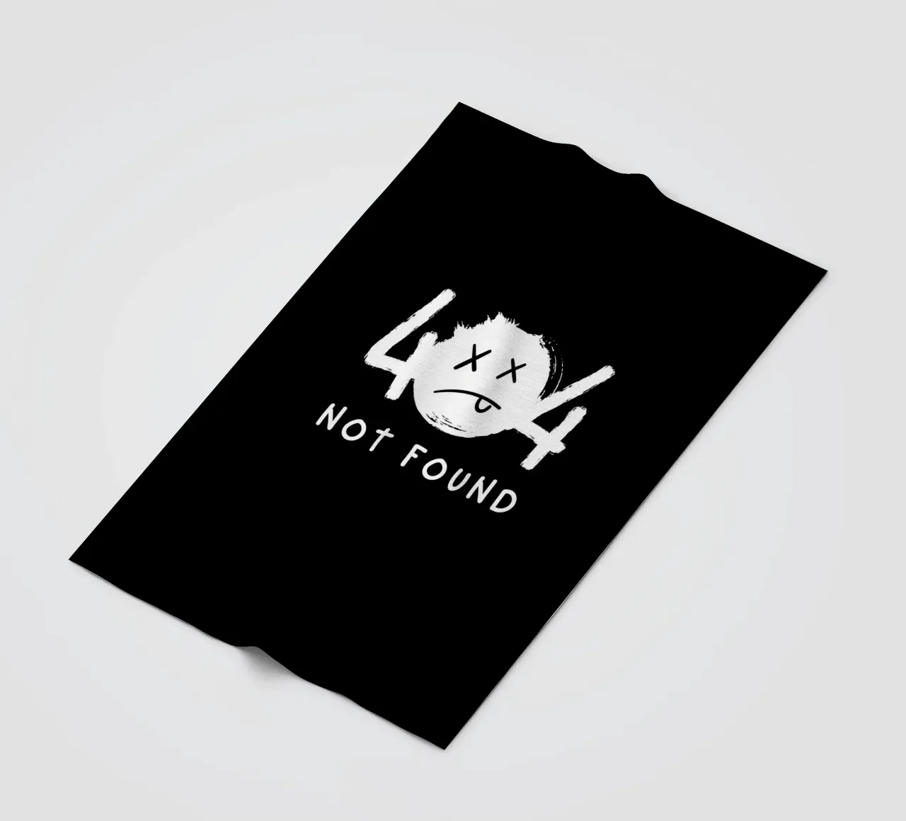 404 NOT FOUND coperta in pile da BAWA