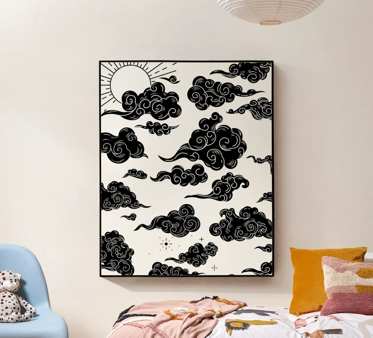 CLOUDS acryl van BAWA