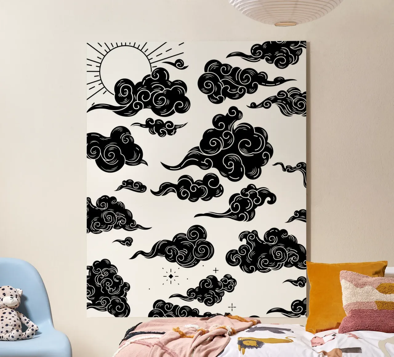 CLOUDS acryl van BAWA