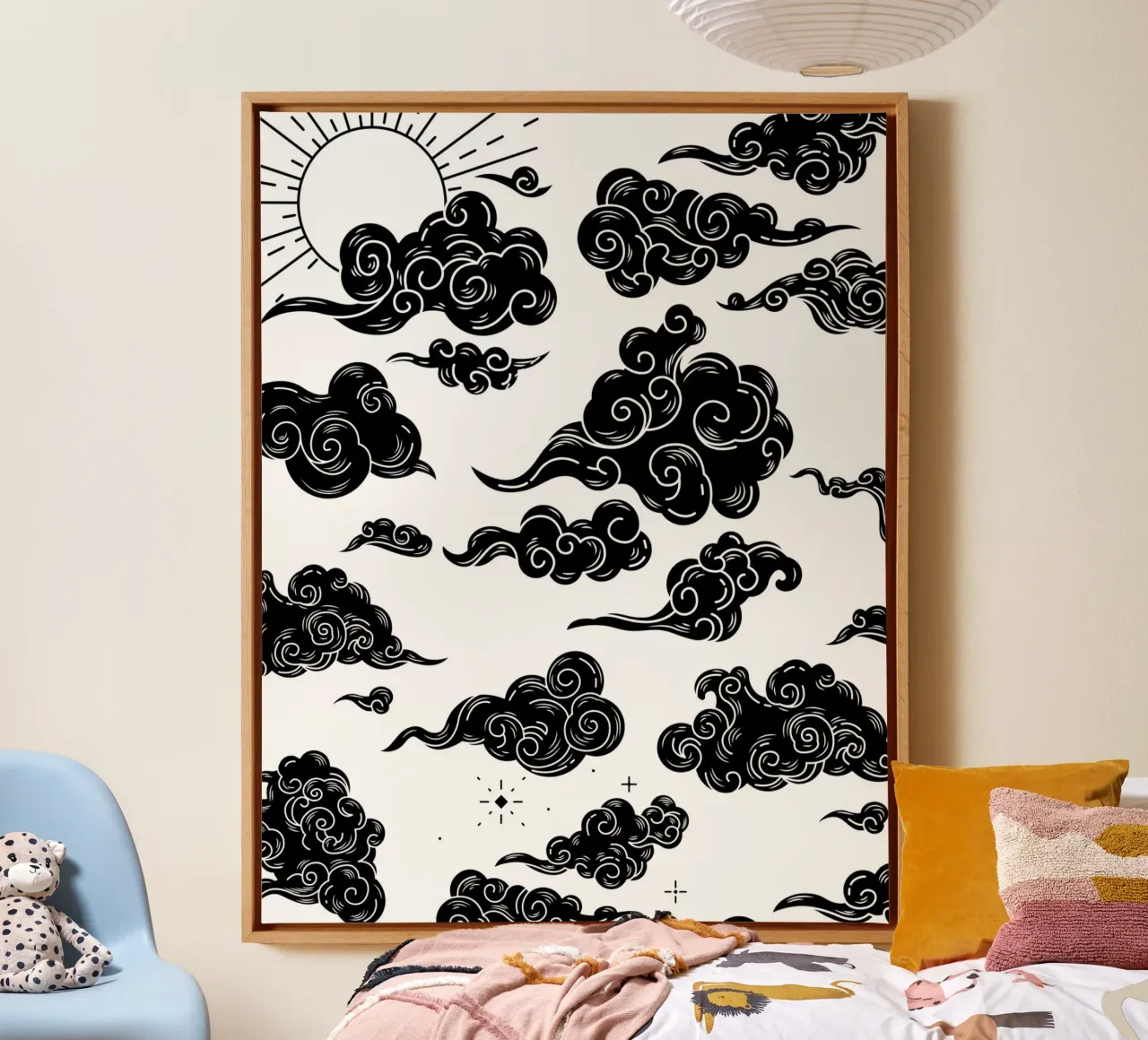 CLOUDS canvas van BAWA