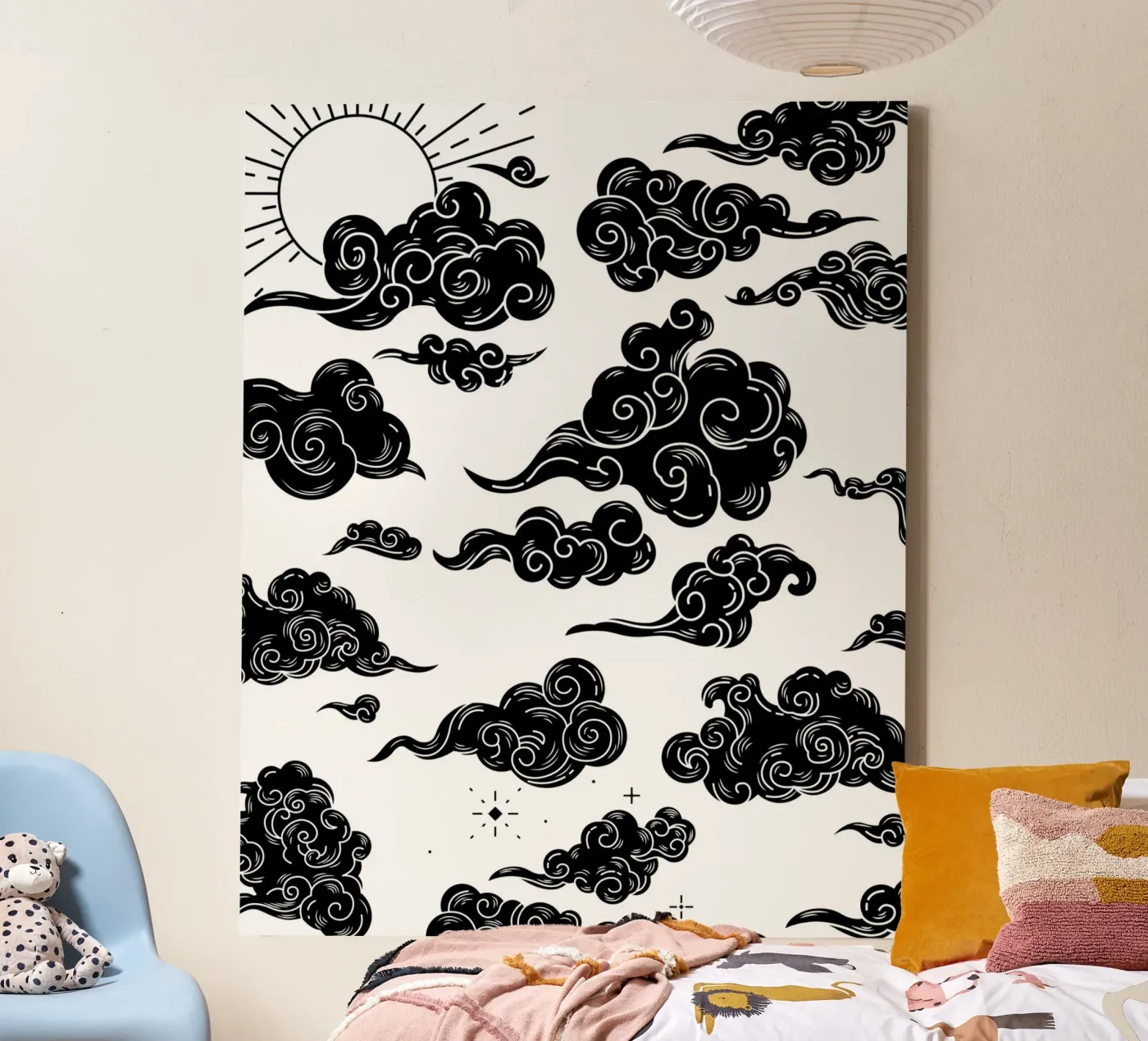 CLOUDS canvas van BAWA