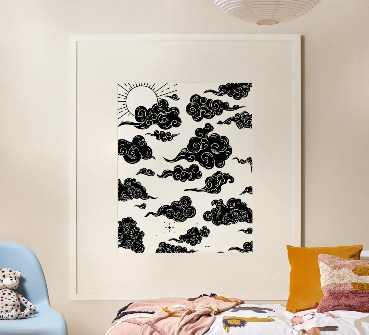 CLOUDS carta hahnemühle da BAWA