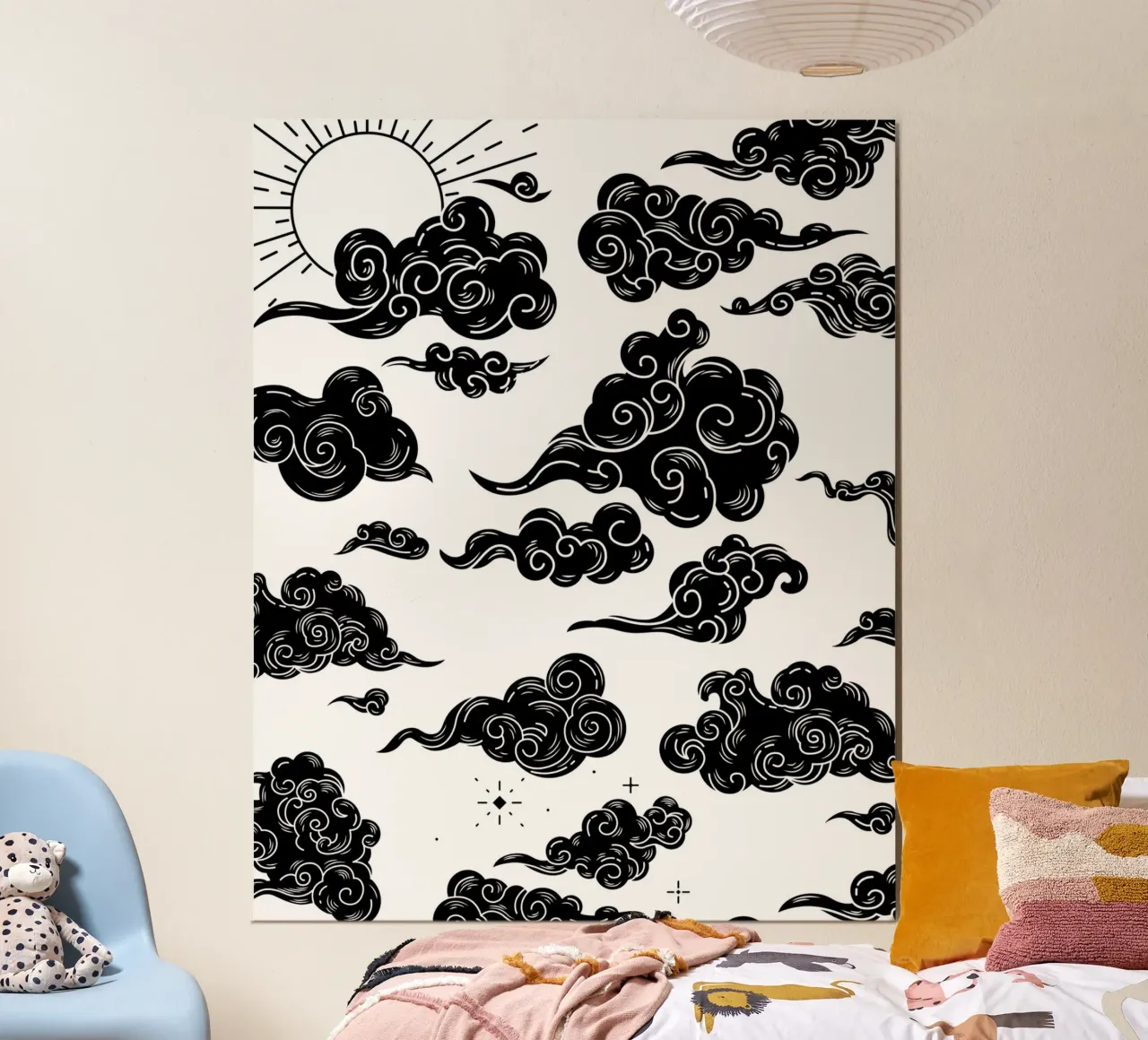 CLOUDS carta hahnemühle da BAWA