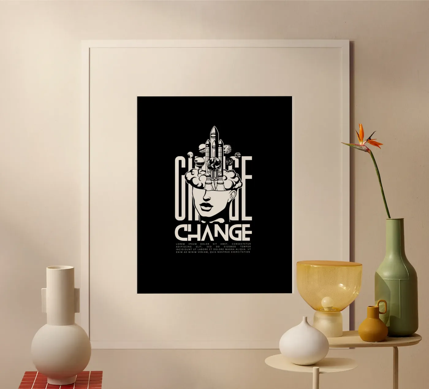 CHANGE poster by BAWA