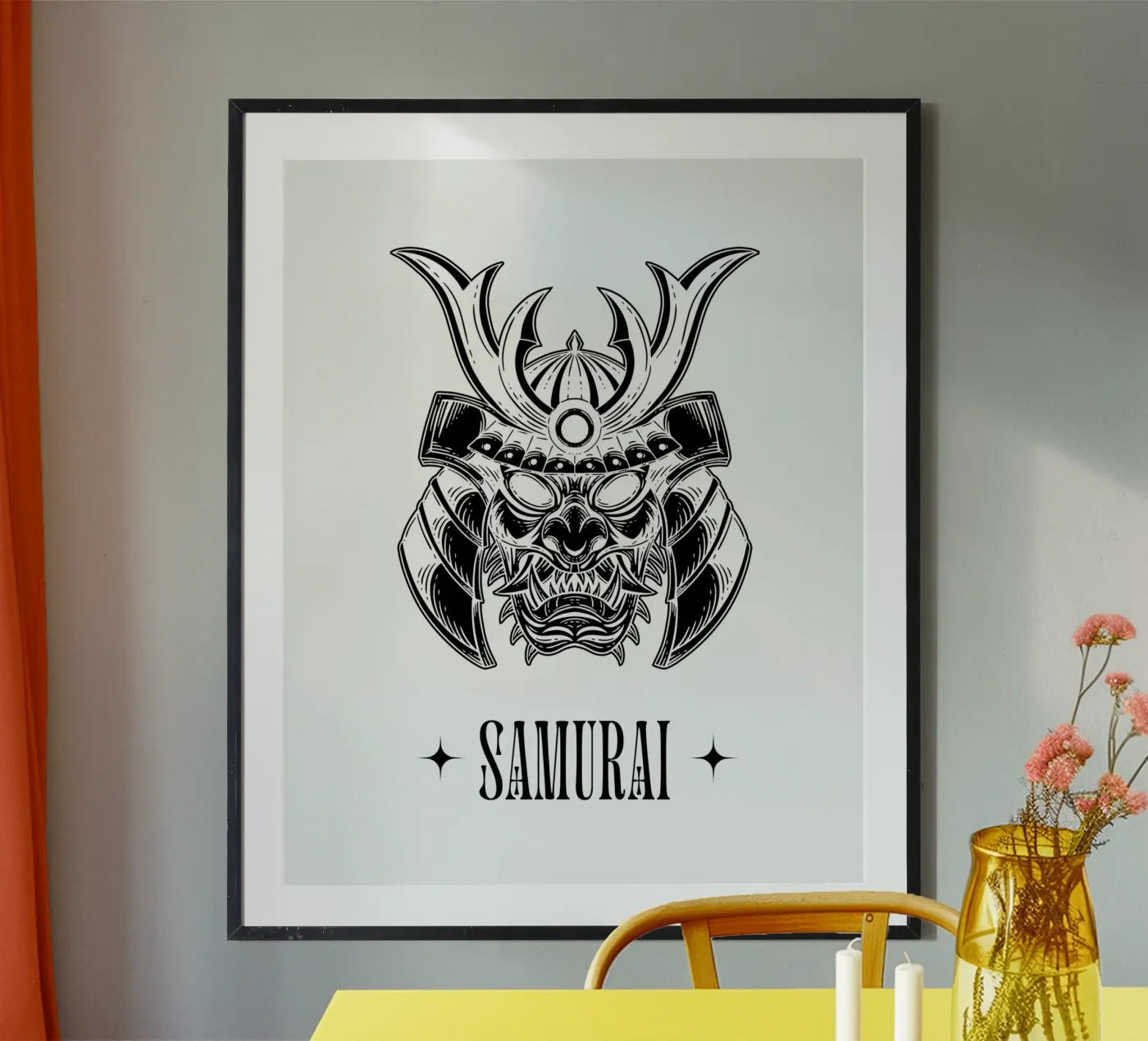 SAMURAI poster van BAWA