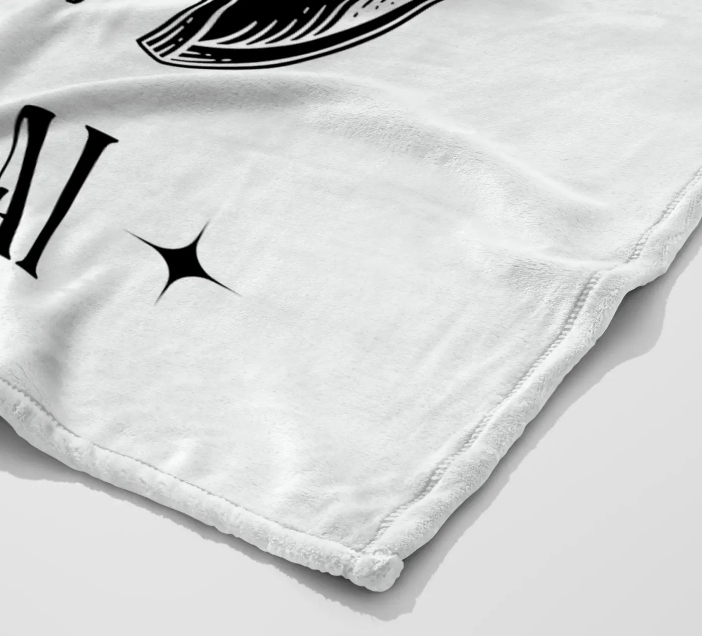 SAMURAI fleece blanket by BAWA