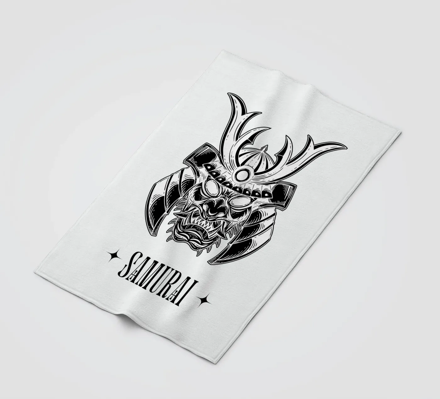 SAMURAI fleece blanket by BAWA