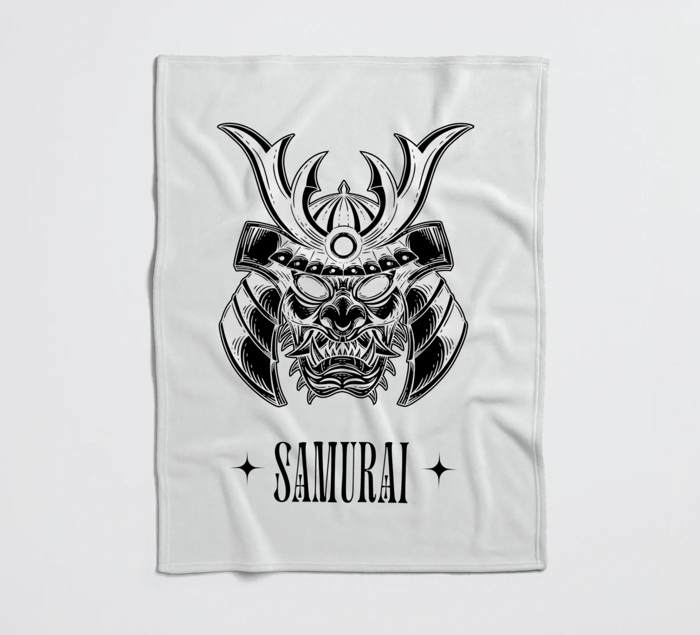 SAMURAI fleece blanket by BAWA