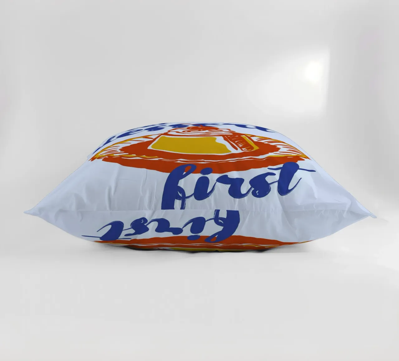 Boho Food 18 Dessert First cuscino da Boho Print Collection