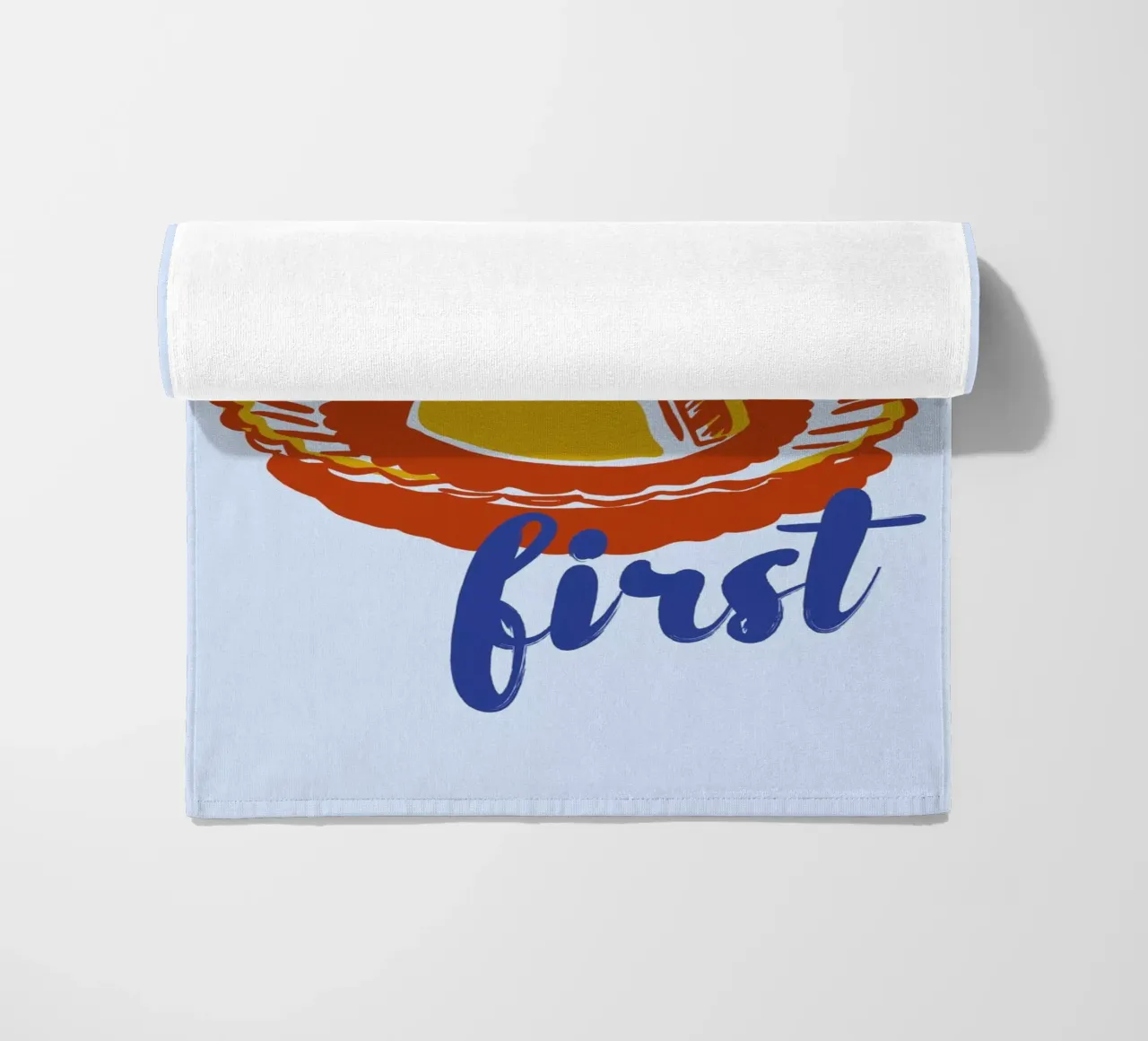 Boho Food 18 Dessert First telo mare da Boho Print Collection