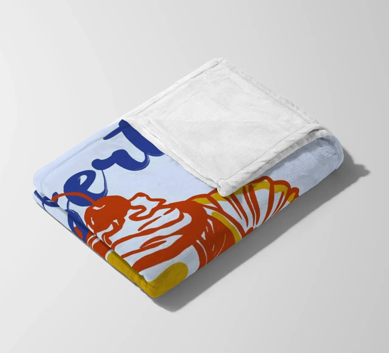 Boho Food 18 Dessert First coperta in pile da Boho Print Collection