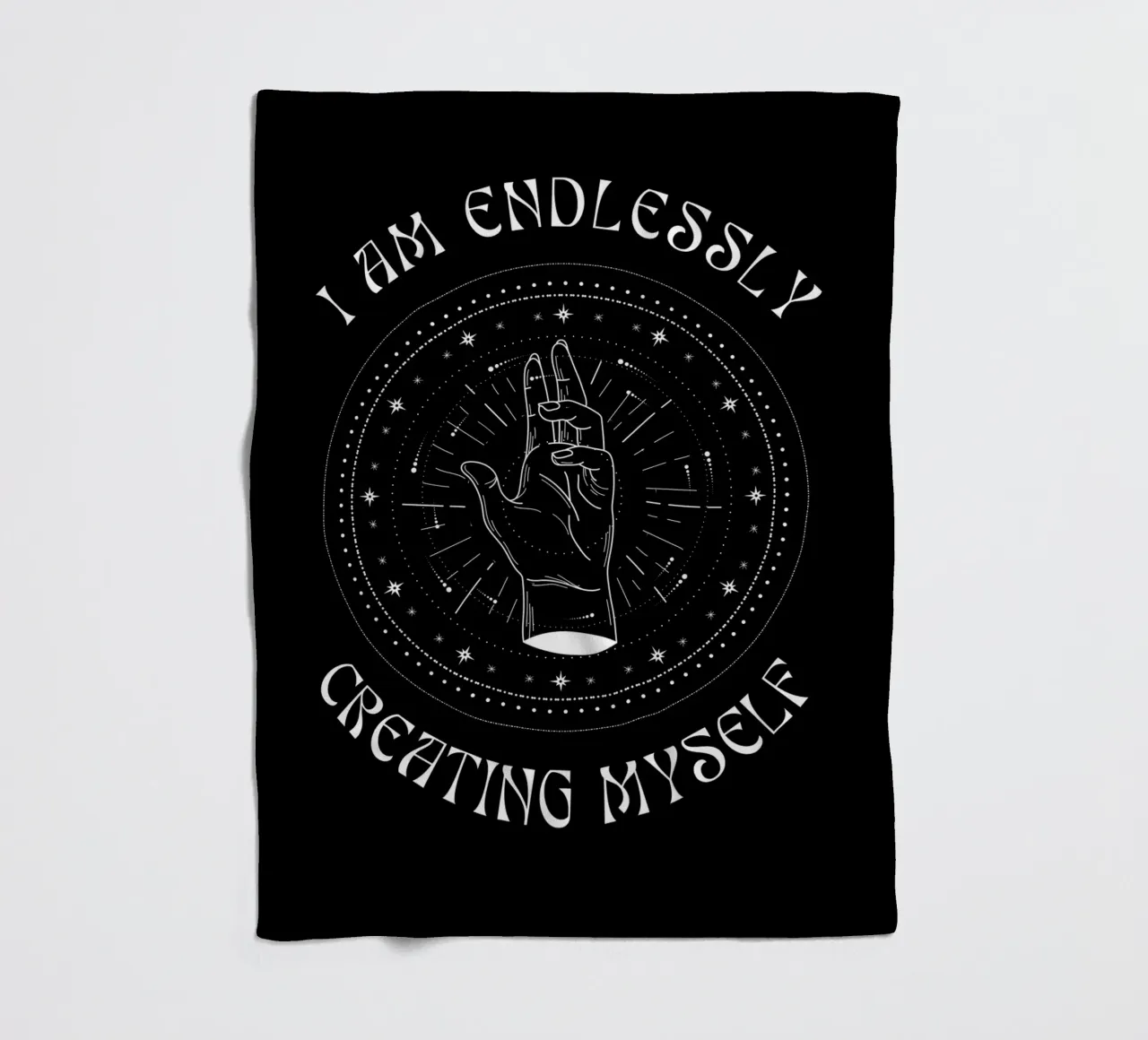 CREATING MYSELF coperta in pile da BAWA