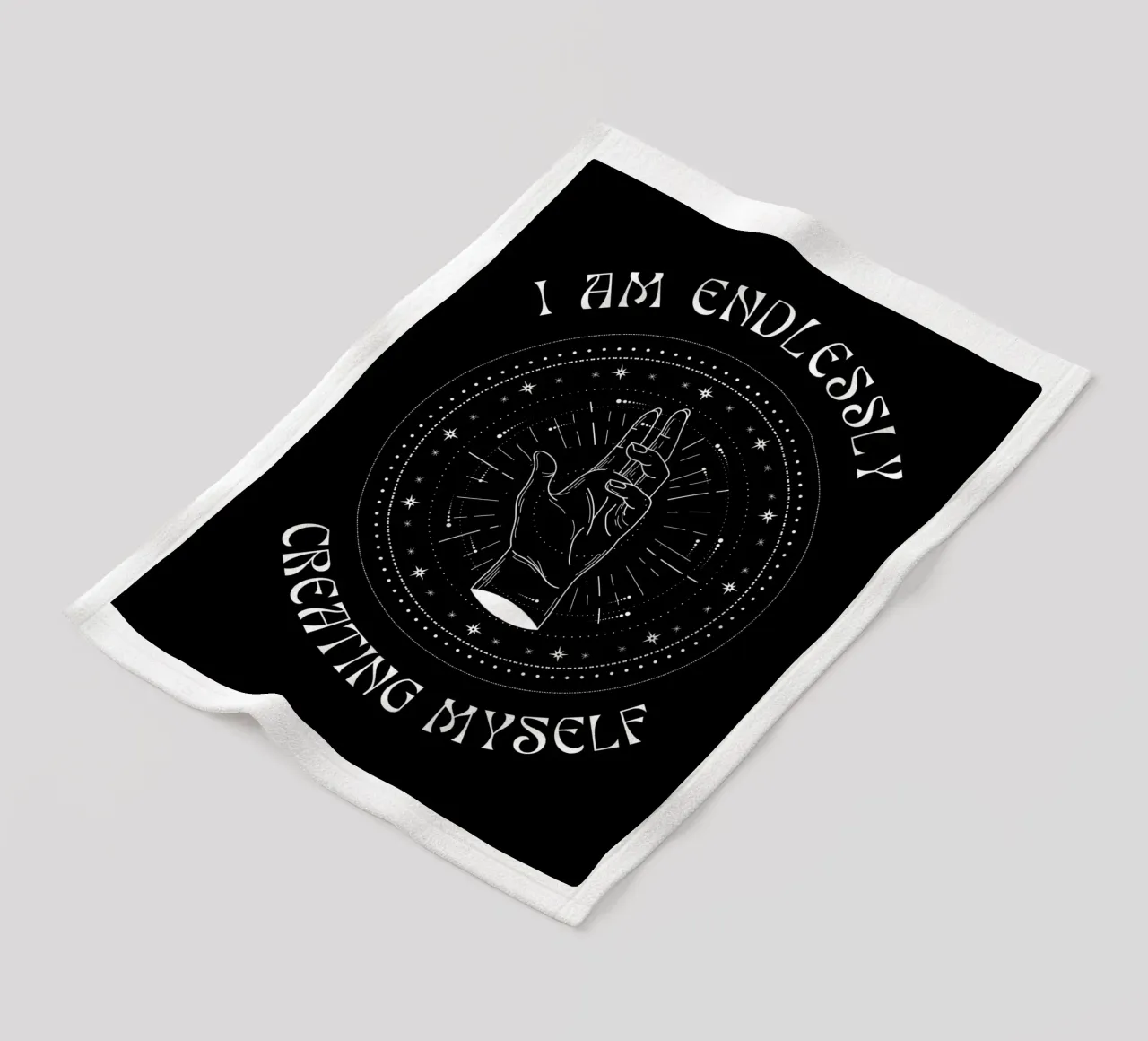 CREATING MYSELF coperta in pile da BAWA