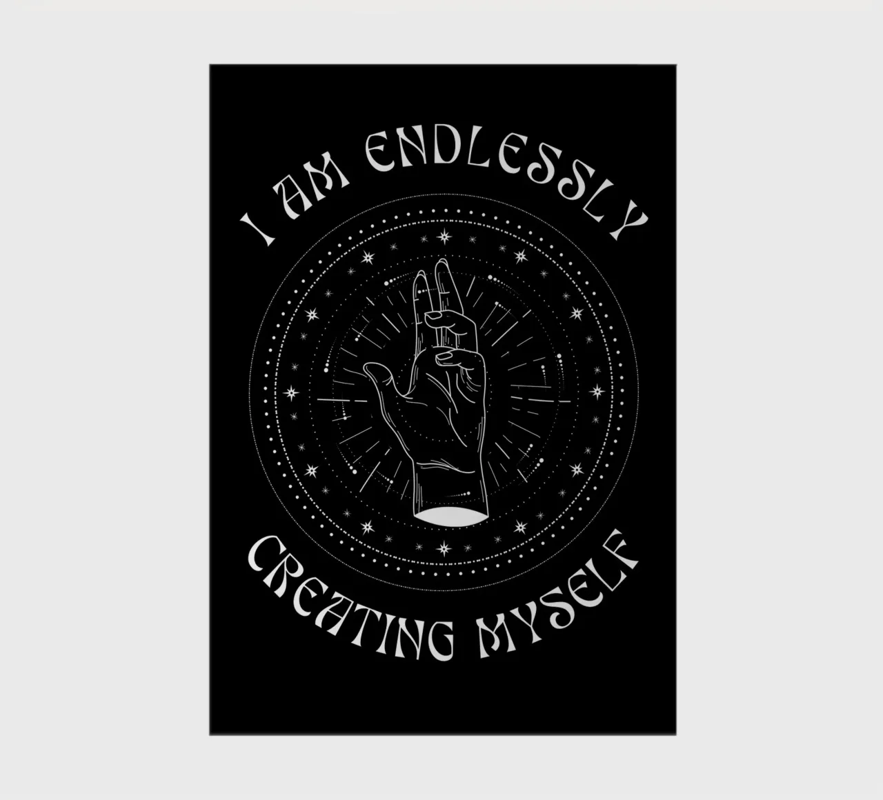 CREATING MYSELF notebook by BAWA