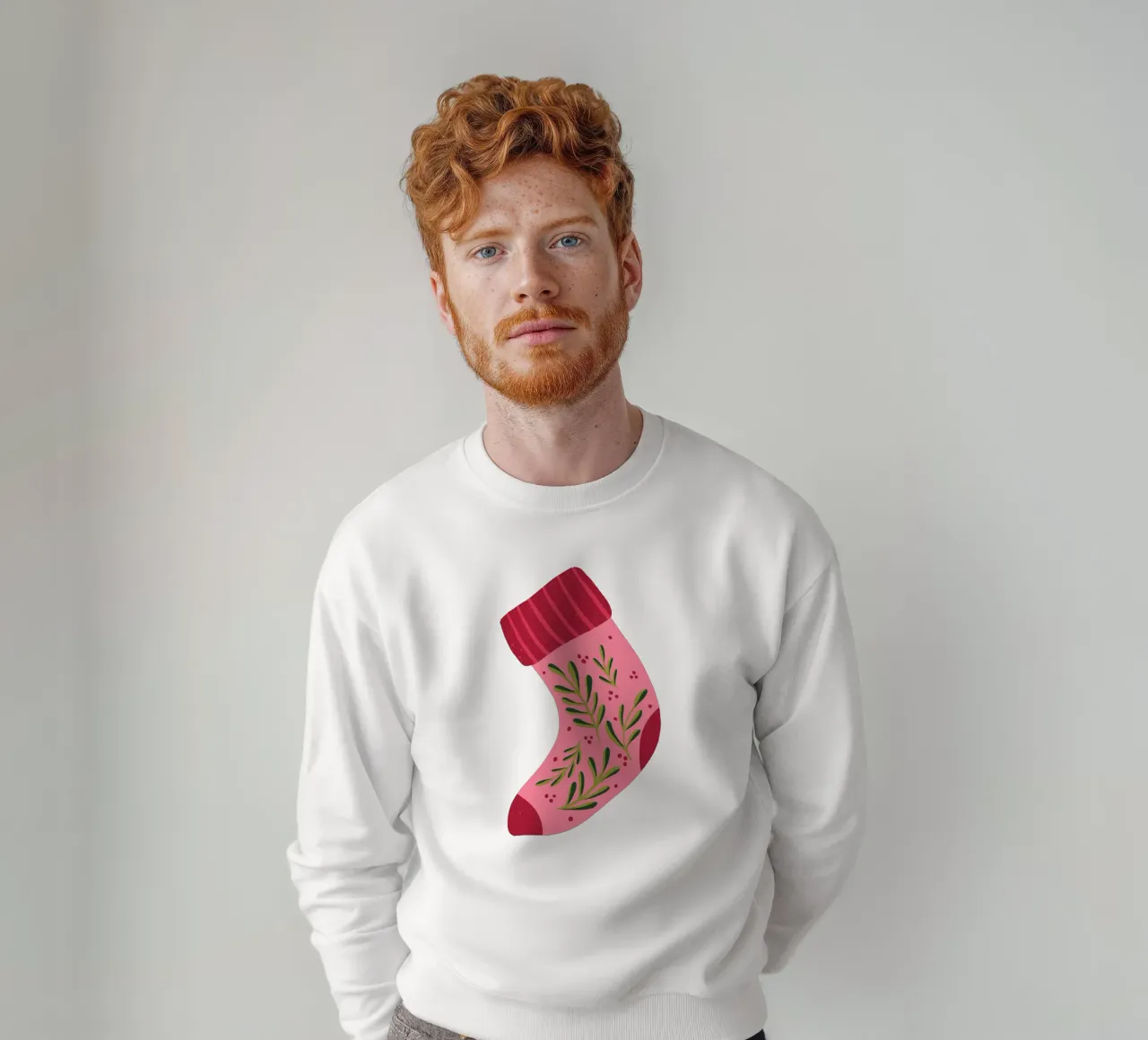 Calzino di Natale felpa da Wackapacka Holiday Shop