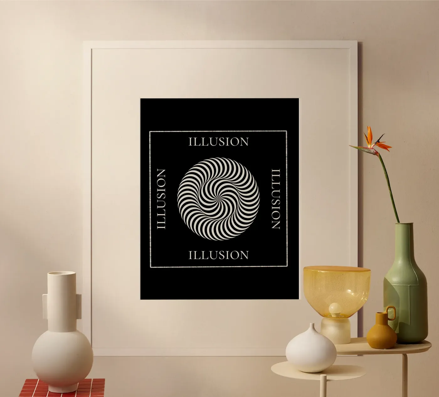 ILLUSION Poster von BAWA