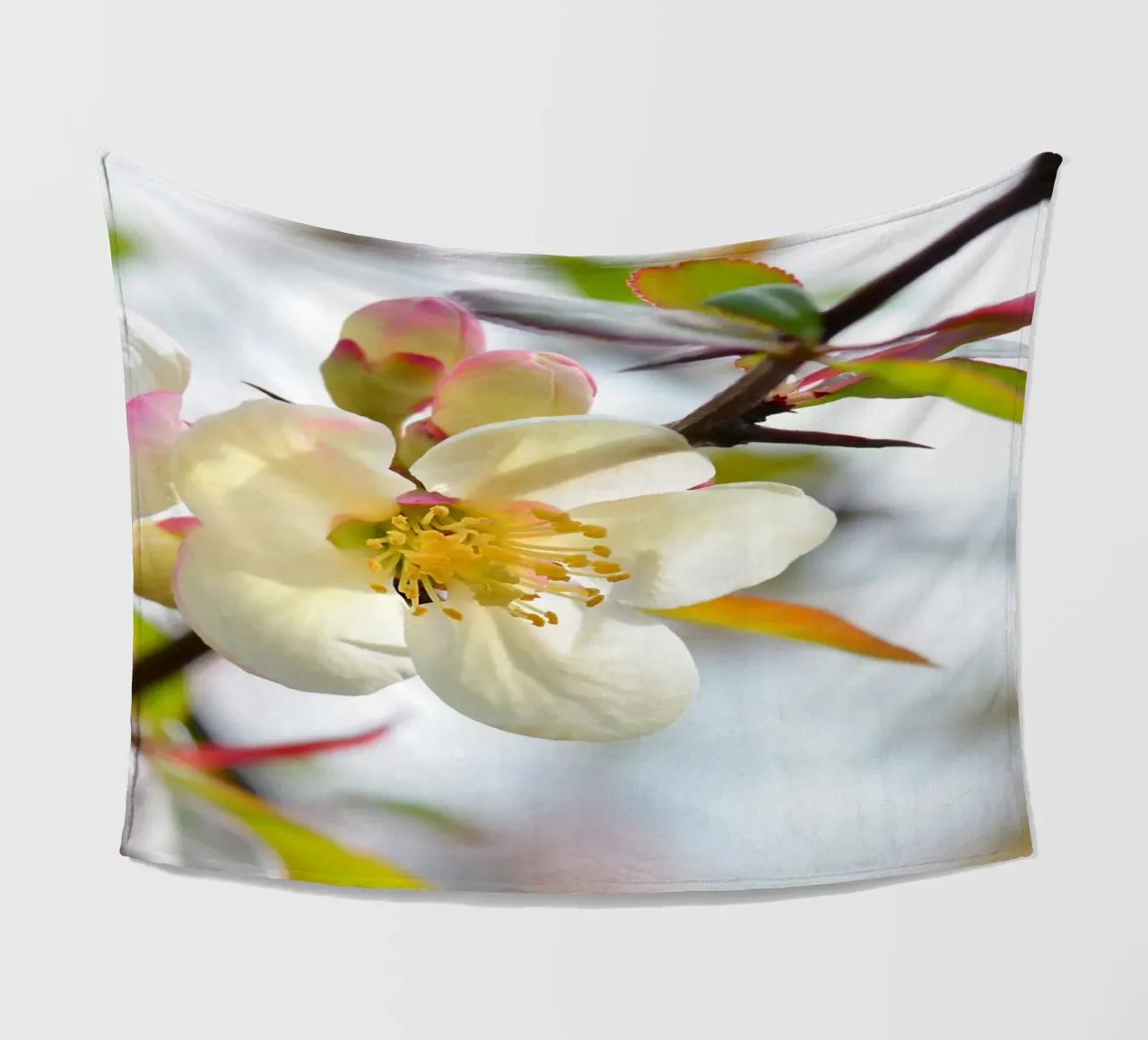 Spring fleece blanket by Atteloi