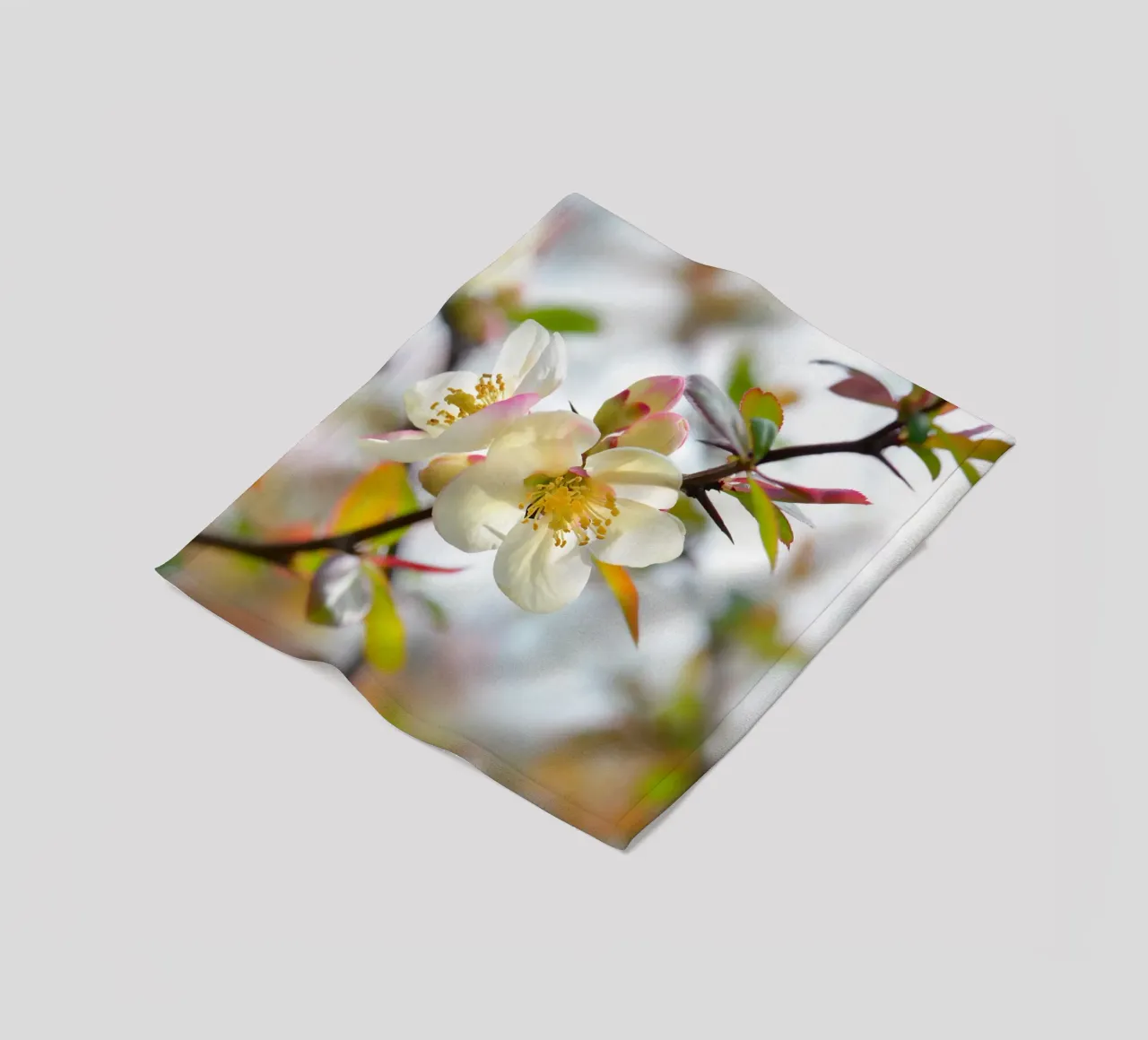 Spring fleece blanket by Atteloi