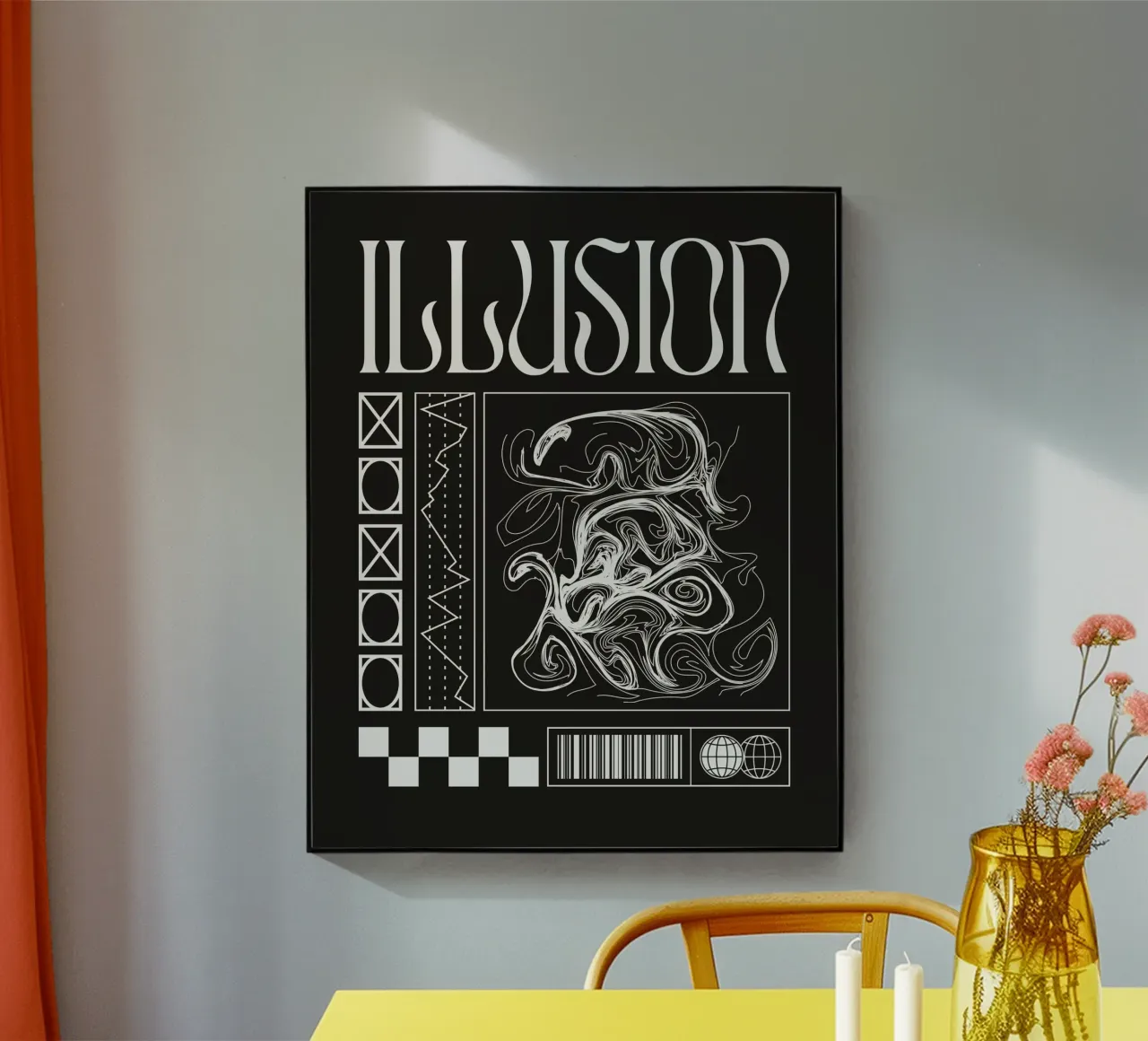 ILLUSION acrylic glass by BAWA