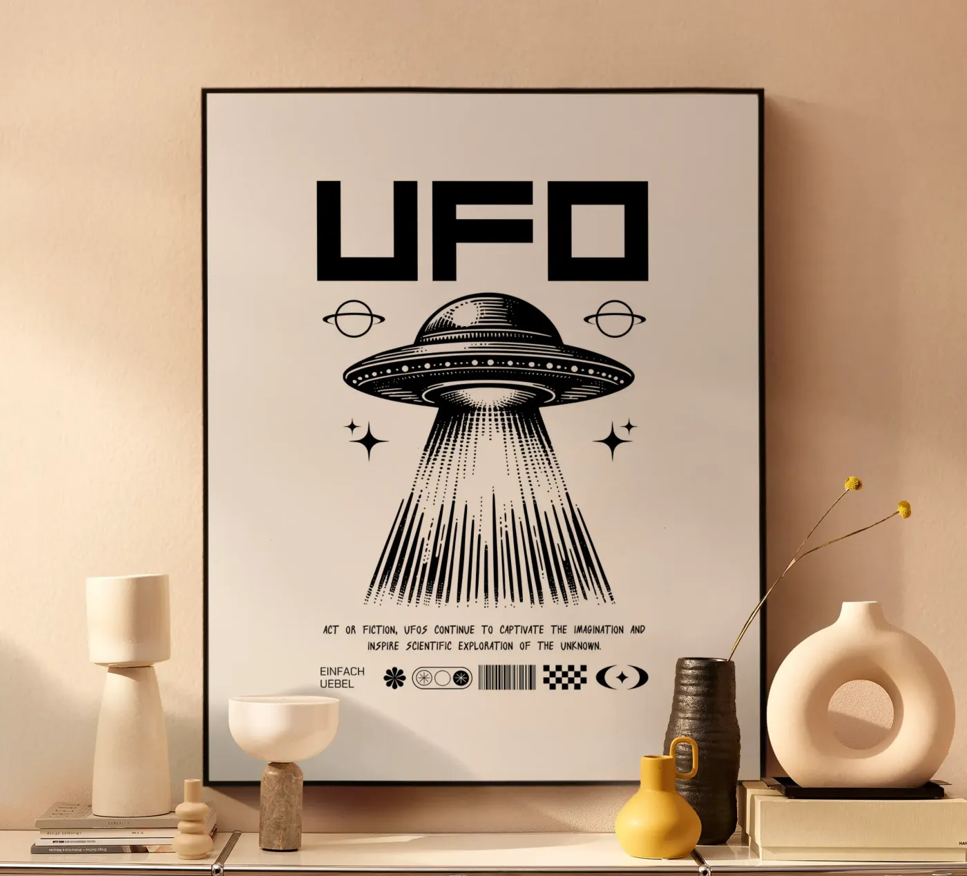 UFO acrylic glass by BAWA